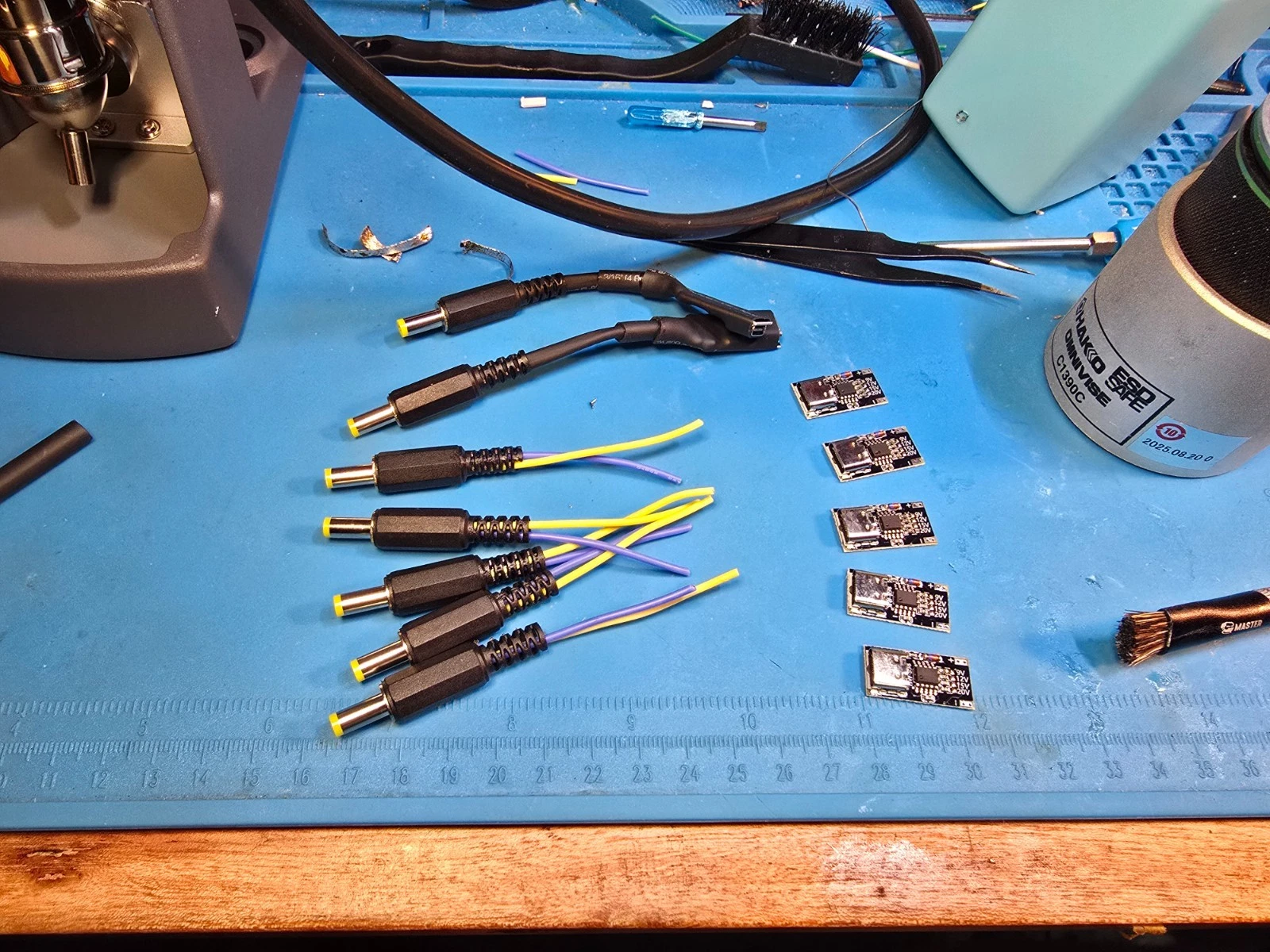 Several prototype dongles from an early build — the limited leftover units this listing draws from